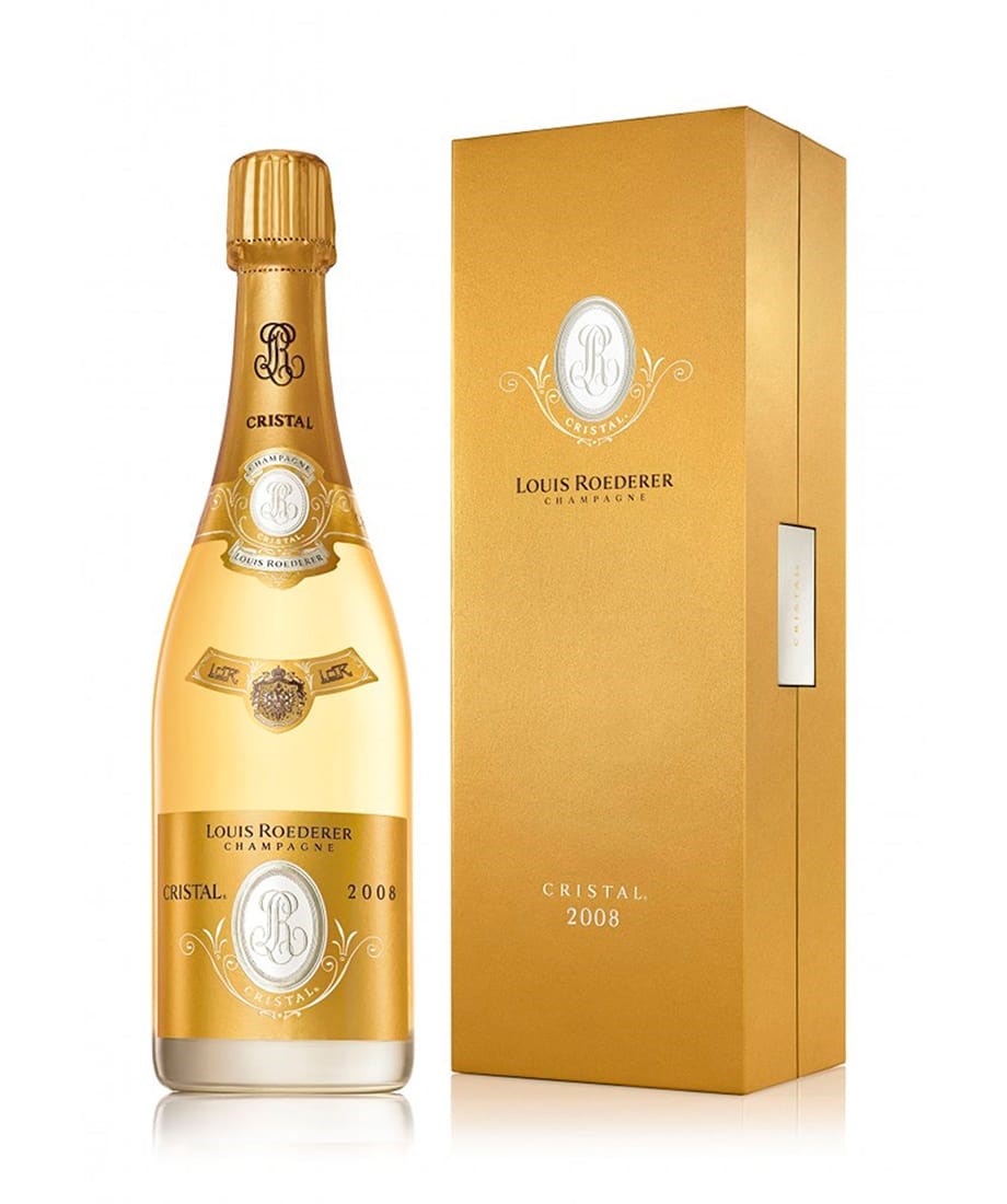 2008 Louis Roederer Cristal i gaveæske