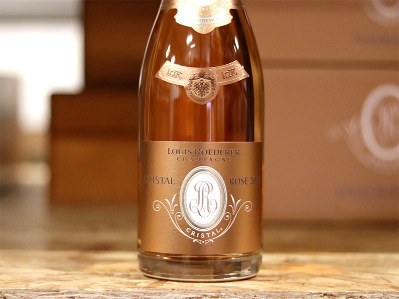 Investering i Cristal Rosé champagne fra Louise Roederer