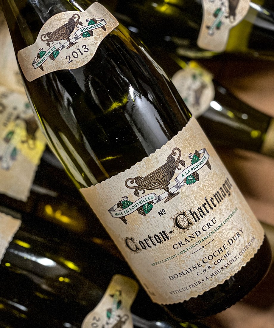 Investering i 2013 Corton-Charlemagne fra Domaine Coche-Dury